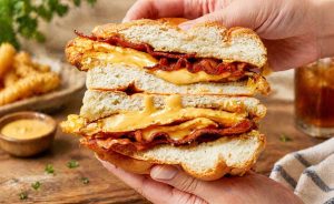 Beef, Bacon, Egg and Cheese