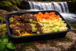 Falafel Over Rice